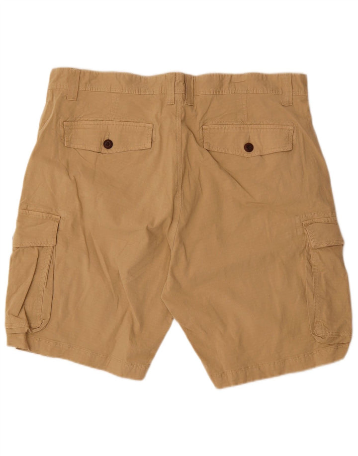 John Lewis Herre Cargo Shorts W40 XL Beige Bomuld