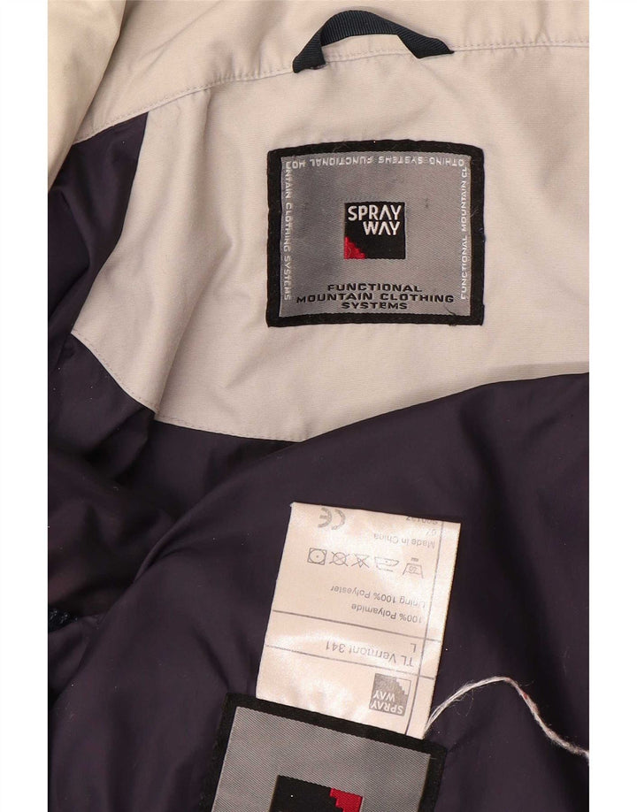 Sprayway Herre Windbreaker Jacket UK 42 XL Grå Polyester