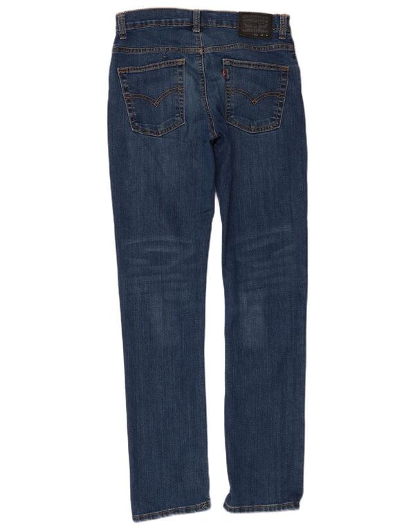 Levi's Boys 511 Slim Jeans 15-16 år W28 L30 Blå Bomuld
