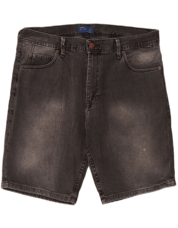 Zara Denim Shorts til mænd EU 46 XL W36 Grå