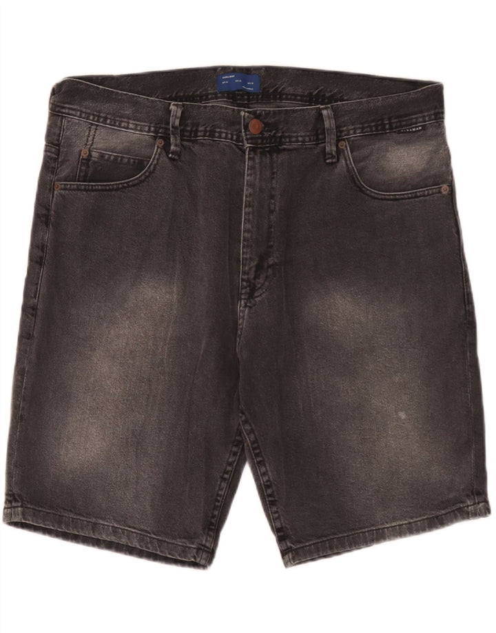 Zara Denim Shorts til mænd EU 46 XL W36 Grå