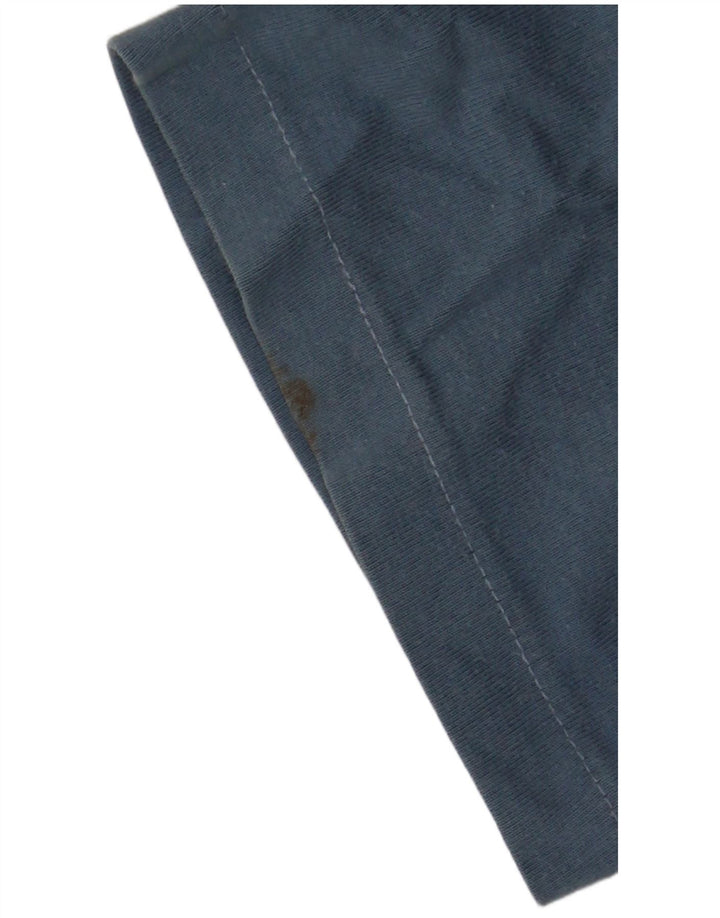 Nike drenge grafisk t-shirt top 12-13 år stor blå farveblok bomuld