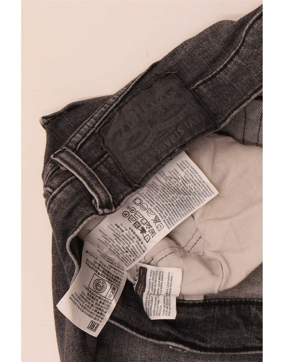 Levi's Herre 511 Slim Jeans W36 L33 Grå Bomuld