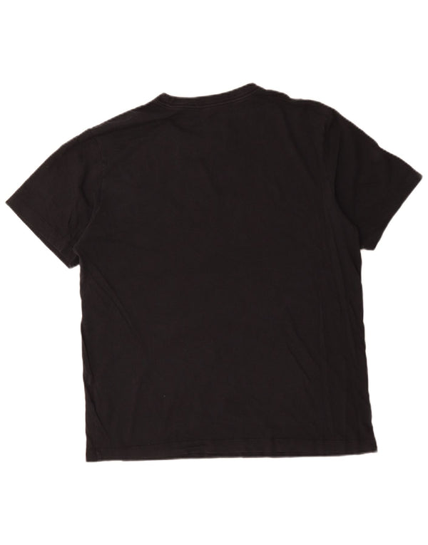 Nike T-shirt top til mænd, stor sort bomuld