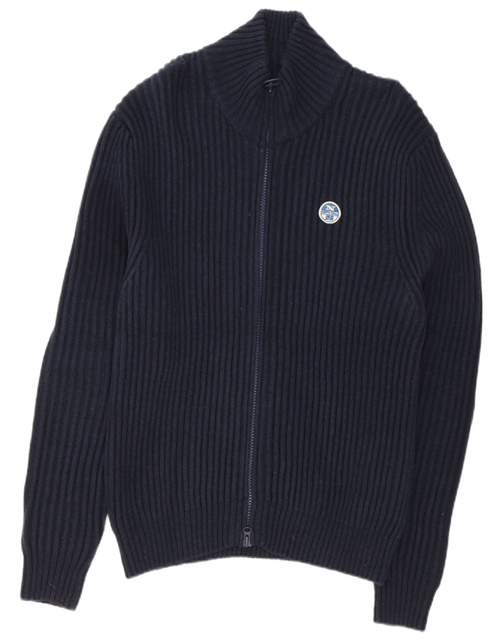 North Sails Herre Cardigan Sweater XL Marineblå Bomuld