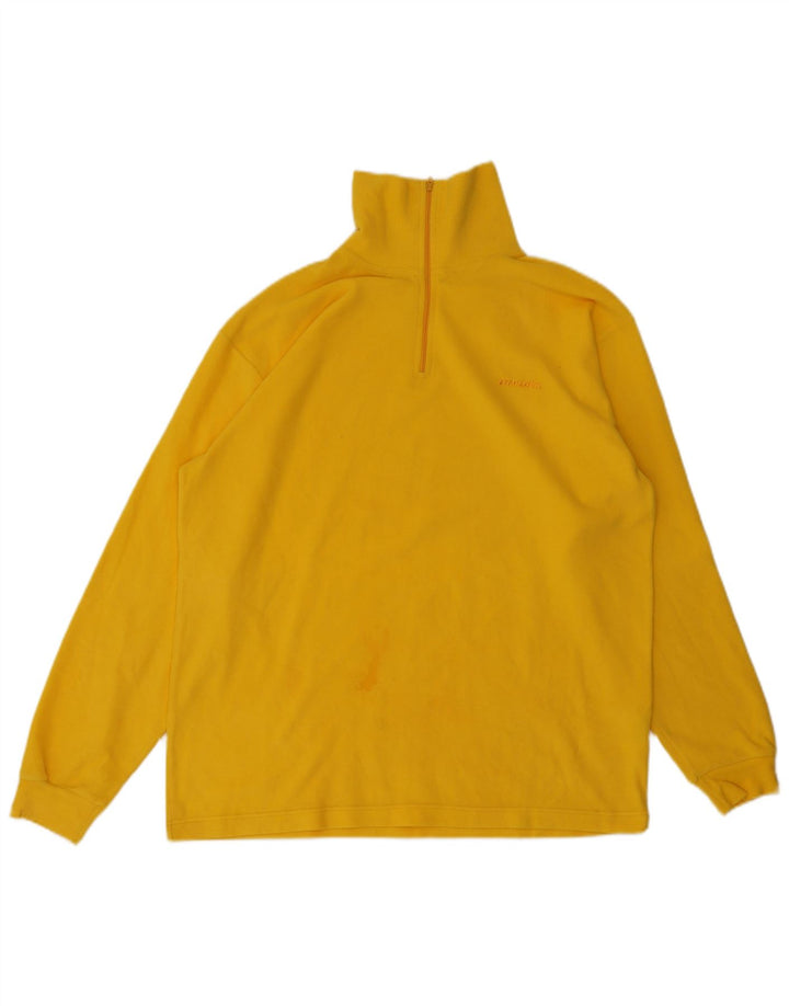 Invicta Sweatshirt med lynlås til mænd, stor gul