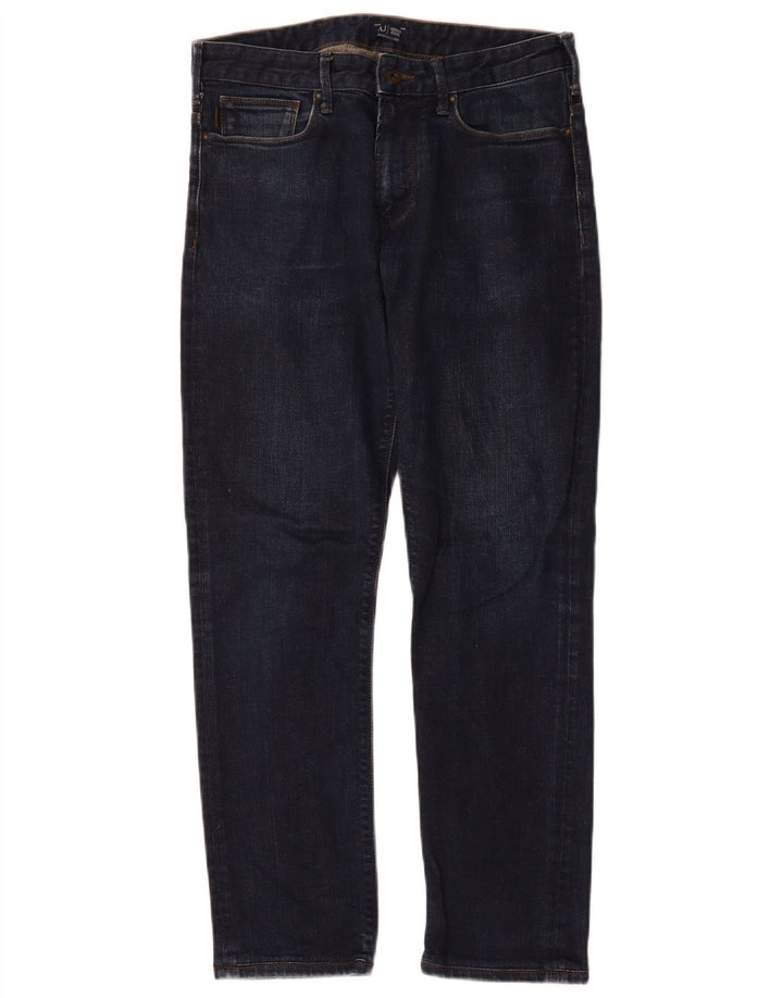 Armani Herre Slim Jeans W30 L28 Marineblå Bomuld
