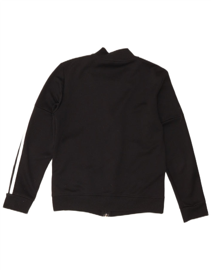 Adidas træningsdragt topjakke til kvinder UK 8/10 Small Black Colourblock