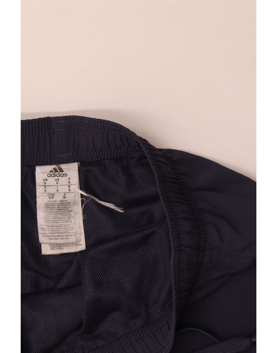 Adidas Sportsshorts til mænd Små marineblå polyester