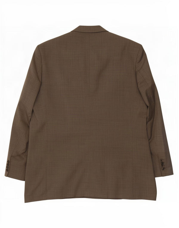 Marks & Spencer Herre 3-knaps blazerjakke UK 48 2XL Beige Uld
