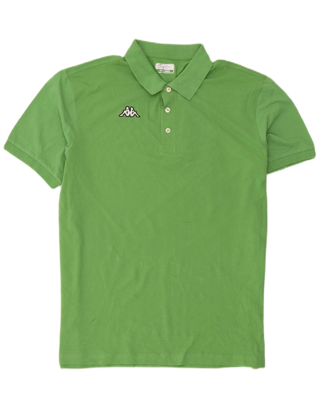KAPPA herre poloshirt 3XL grøn bomuld