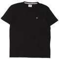 Tommy Hilfiger Herre T-Shirt Top Medium Sort Bomuld