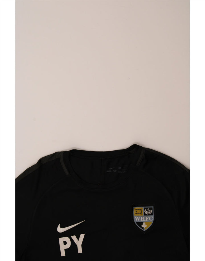 NIKE Mens WHFC Graphic T-Shirt Top Medium Black Vintage Nike and Second-Hand Nike from Messina Hembry 