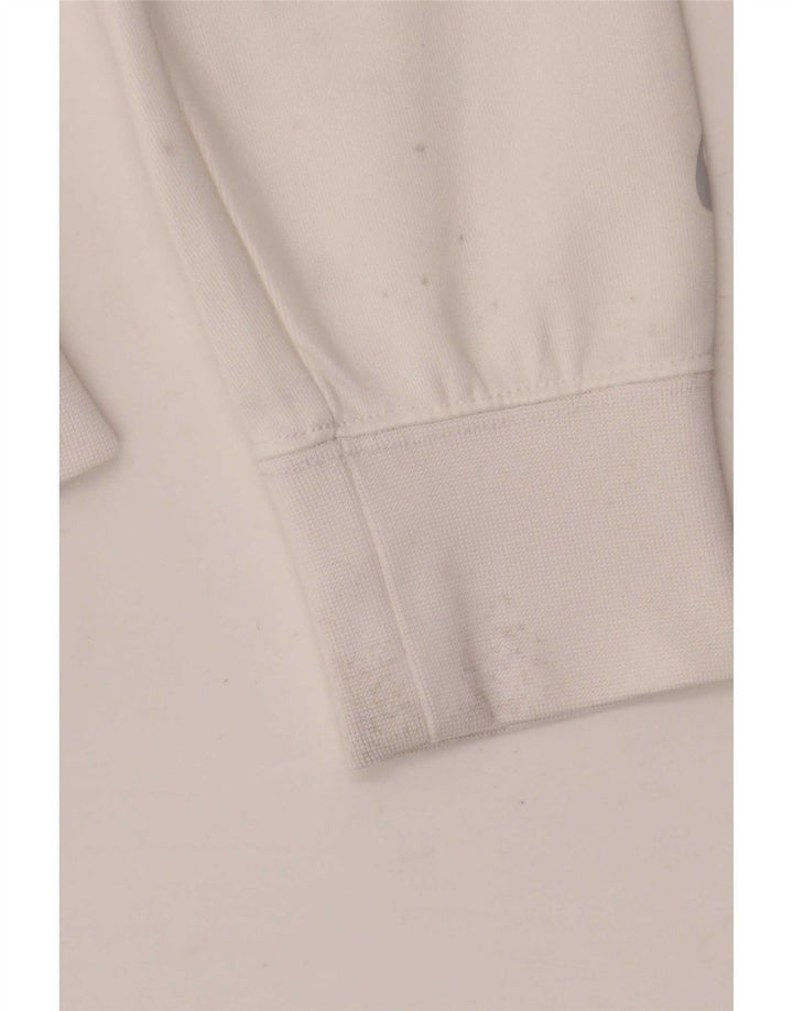 Nike Herre grafisk hættetrøje med lynlås mellem hvid Colourblock Polyester