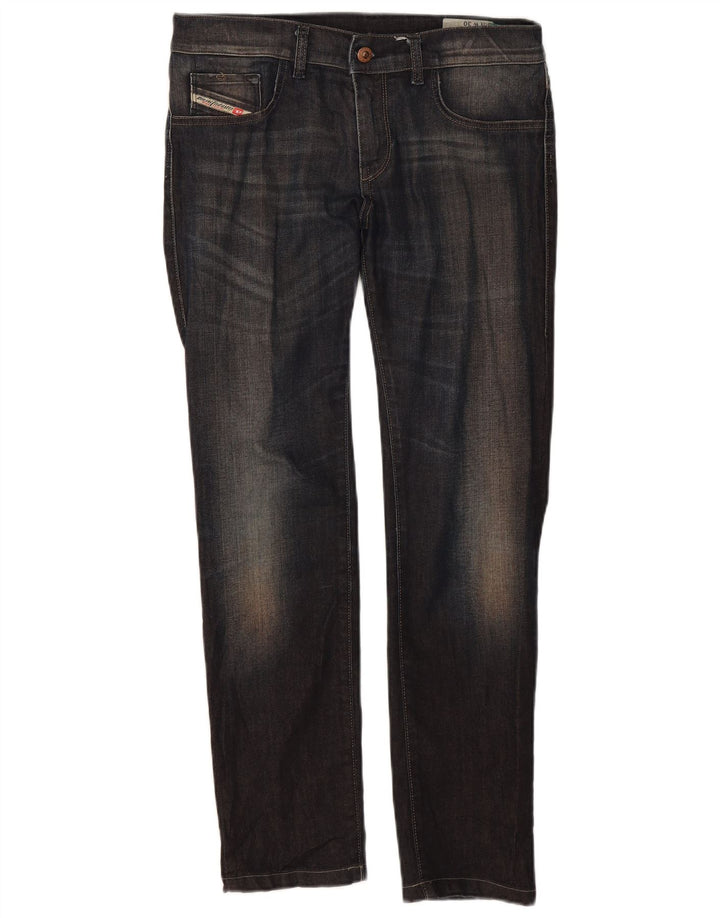 Diesel Dame Slim Jeans W30 L28 Blå Bomuld