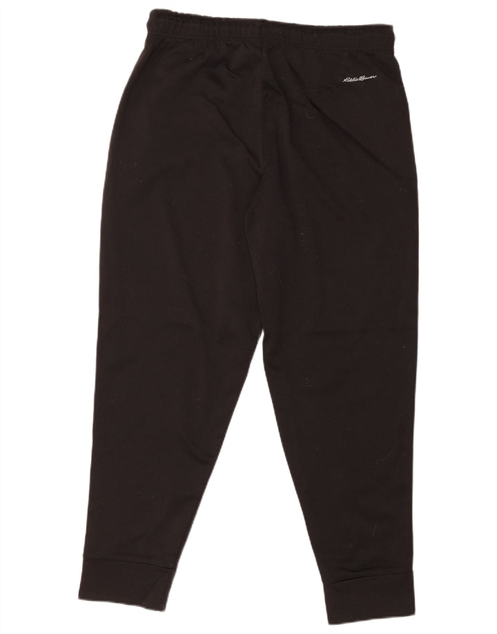 EDDIE BAUER Træningsdragt til mænd Joggers Medium Sort Polyester