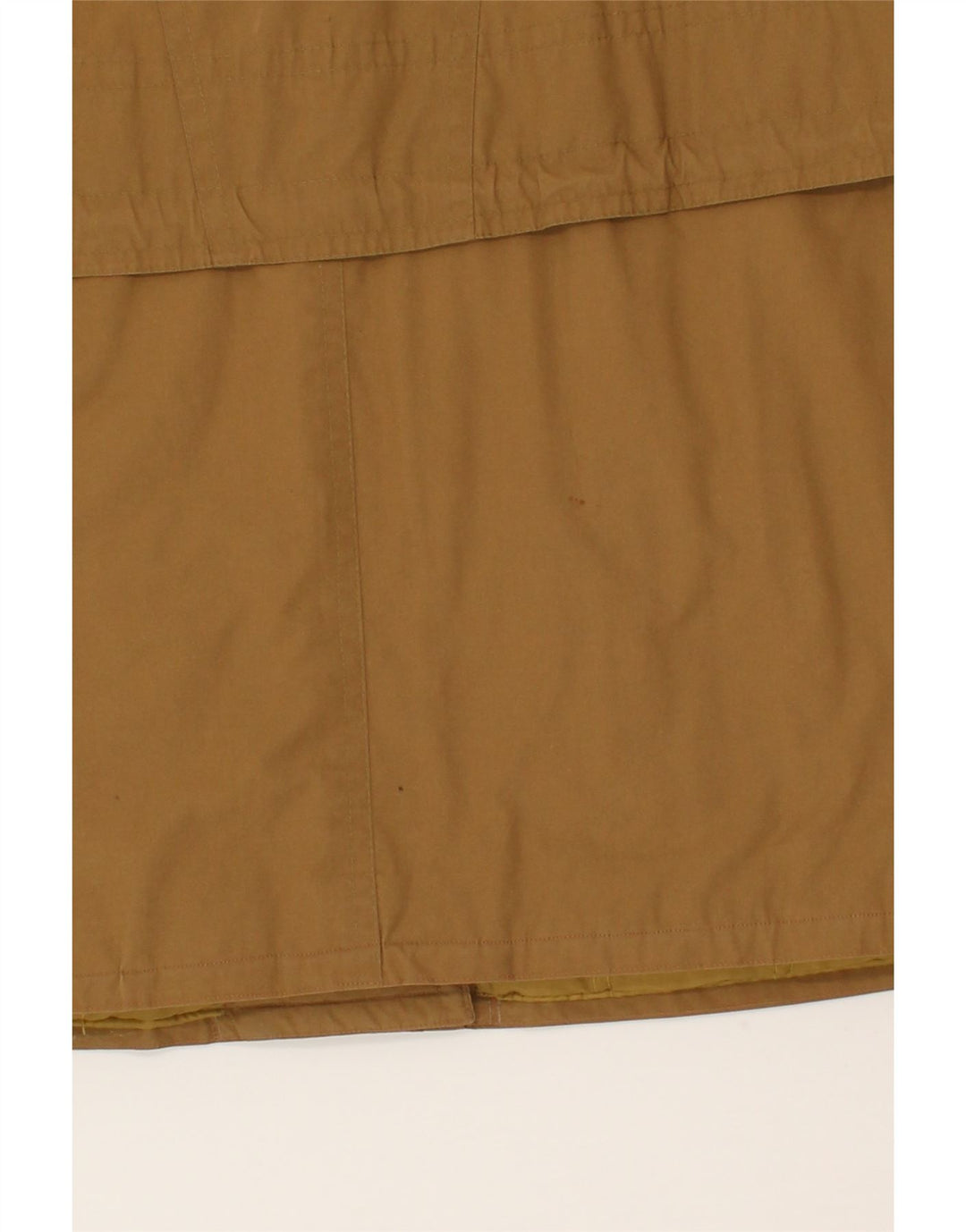 VINTAGE Womens Windbreaker Jacket EU 42 Large Brown Cotton Vintage Vintage and Second-Hand Vintage from Messina Hembry 