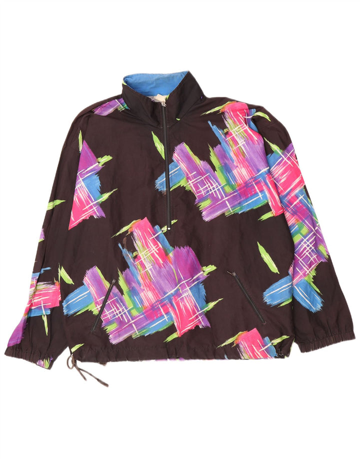 Gonso Herre Pullover Træningsdragt Top Jakke 2XL Sort Geometrisk