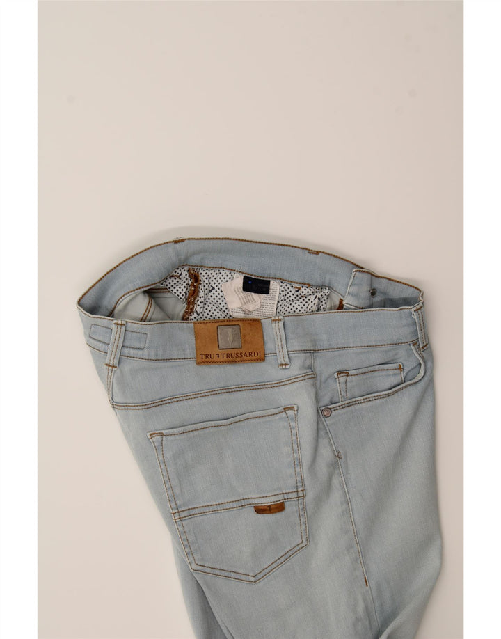 TRUSSARDI Womens Straight Jeans W30 L31 Blue Vintage Trussardi and Second-Hand Trussardi from Messina Hembry 