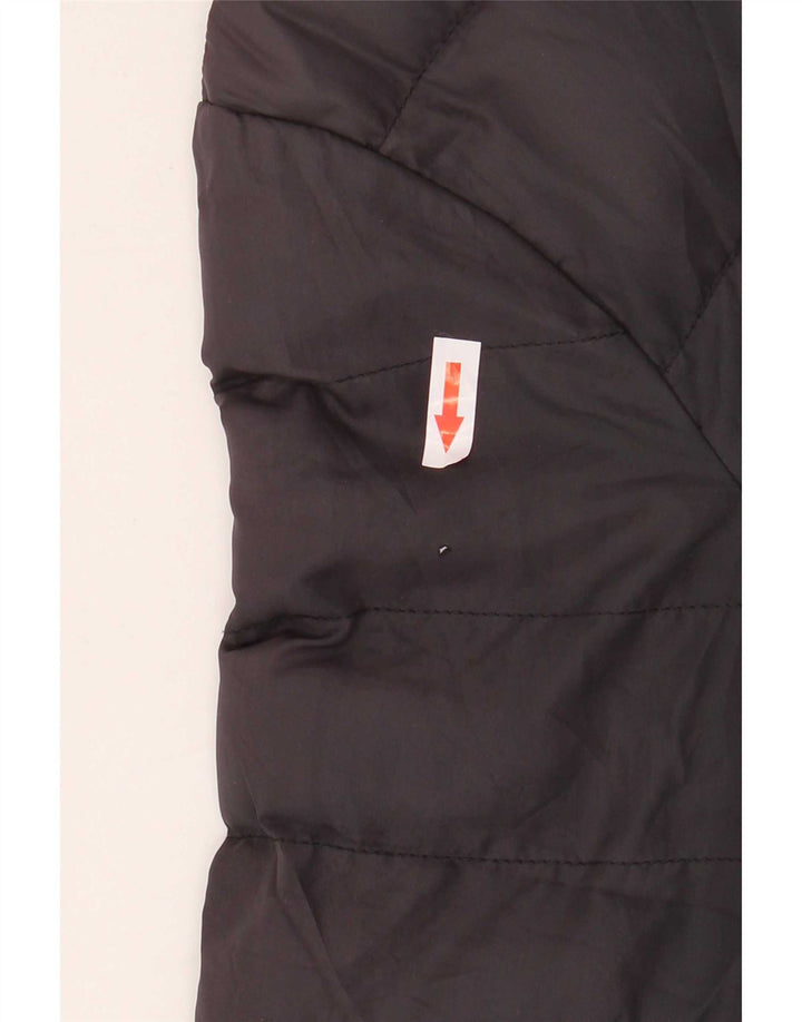 Roxy polstret jakke til kvinder UK 14 Stor sort polyester