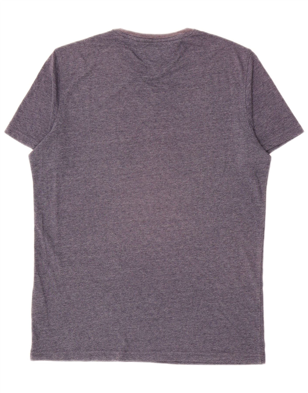 Tommy Hilfiger Herre T-Shirt Top Large Navy Blue Flecked Polyester