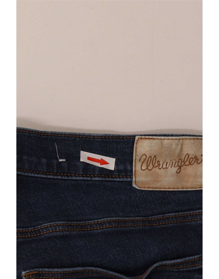 Wrangler herre cropped jeans W32 L25 blå