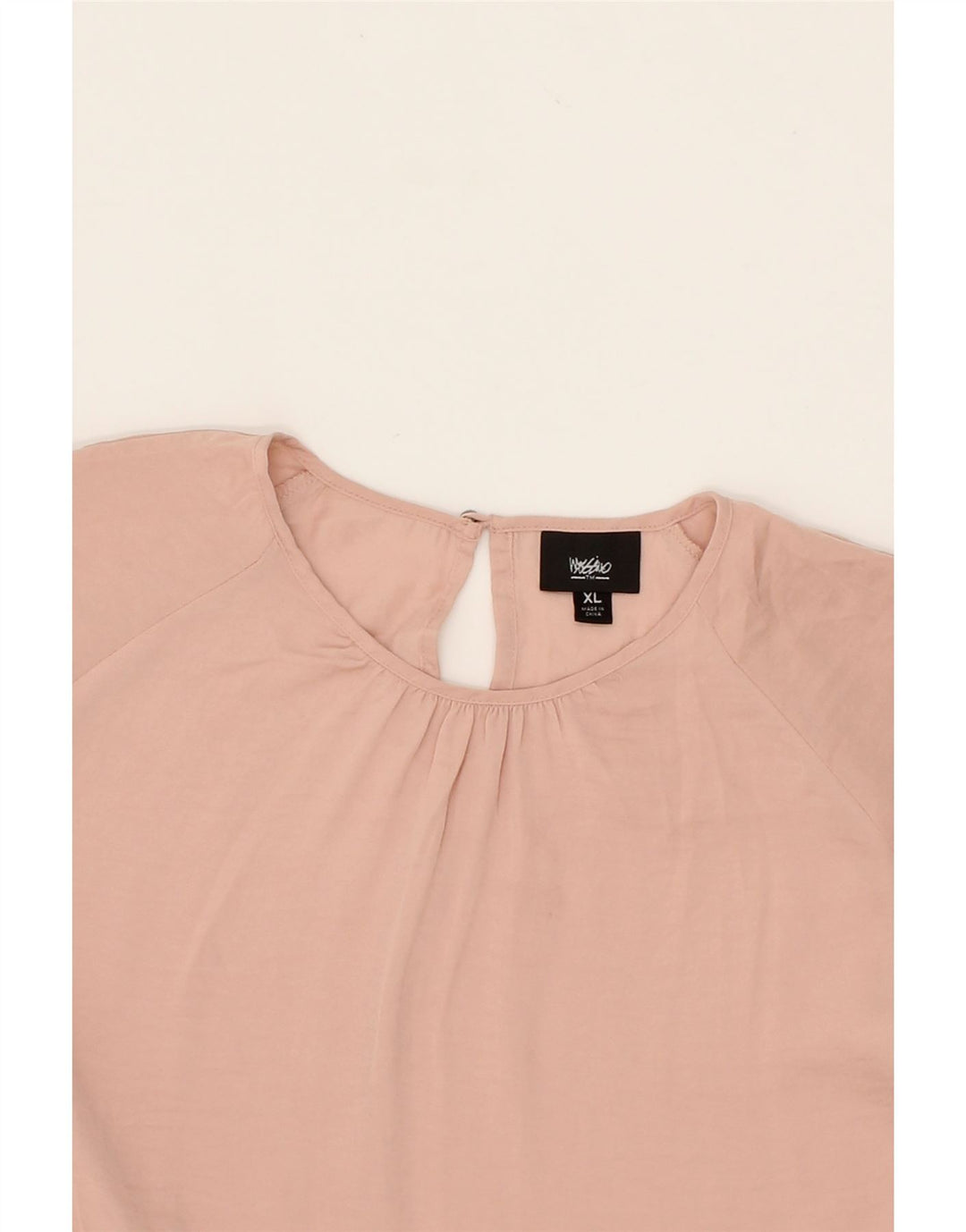 MOSSIMO Womens Long Sleeve Tunic Top UK 18 XL Pink Polyester Vintage Mossimo and Second-Hand Mossimo from Messina Hembry 
