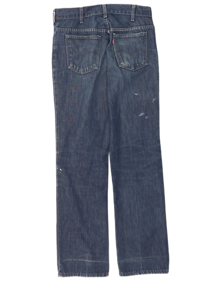 Levi's Straight Jeans til mænd W33 L34 blå bomuld