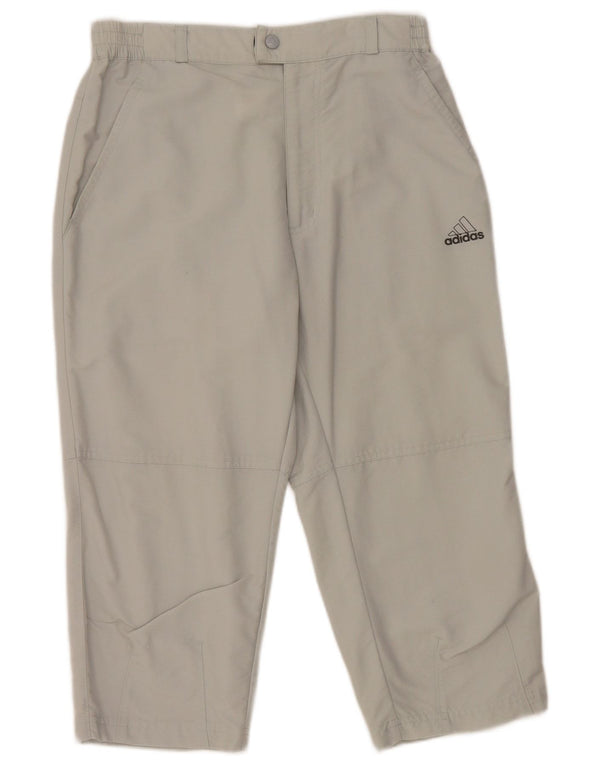 Adidas Dame Capri Bukser W28 L20 Grå Polyamid