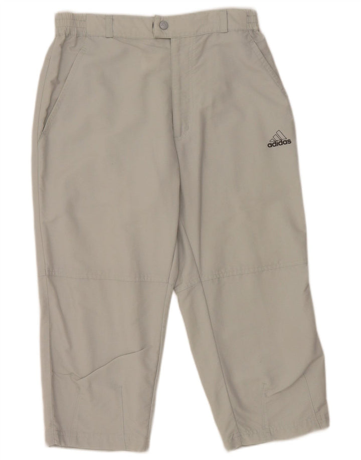 Adidas Dame Capri Bukser W28 L20 Grå Polyamid