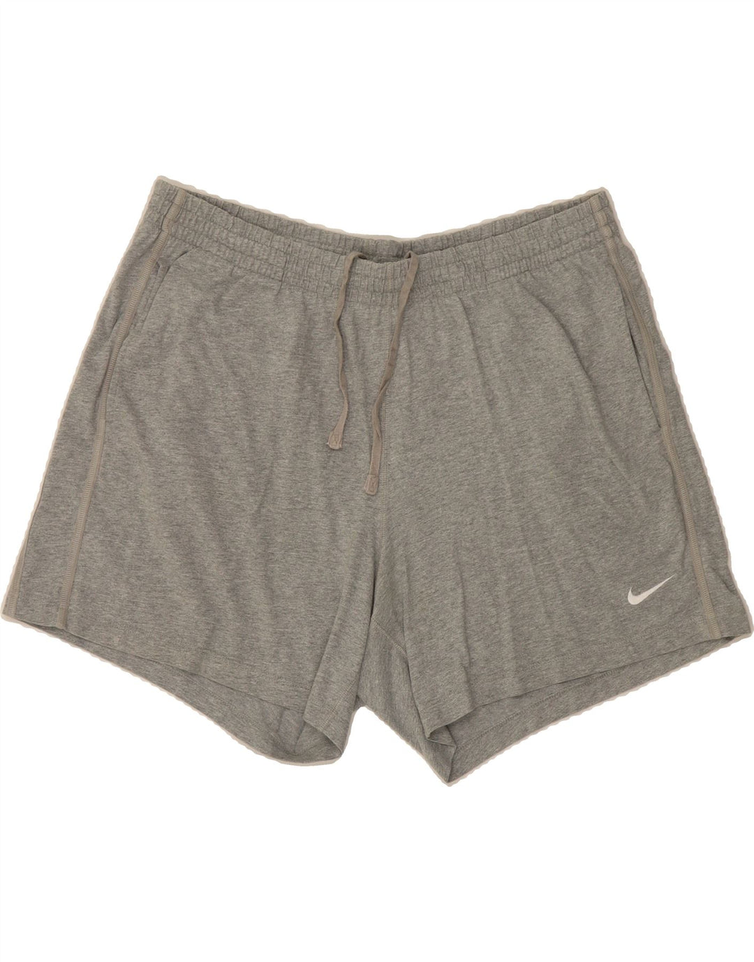 NIKE Mens Sport Shorts 2XL Grey Cotton Vintage Nike and Second-Hand Nike from Messina Hembry 