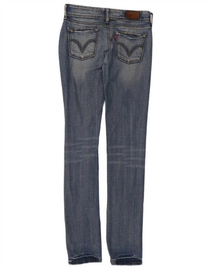 Levi's Dame 571 Slim Jeans W28 L34 Blå Bomuld
