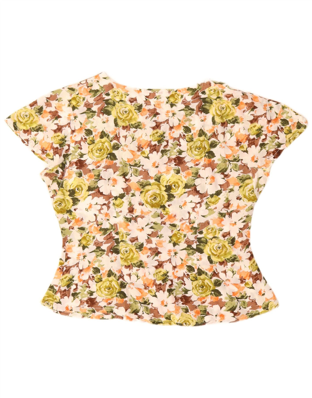 Vintage kvinders 2-delt nederdelsæt IT 44 Medium W26 Flerfarvet blomster