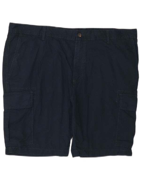 Marks & Spencer Herre Cargo Shorts W42 2XL Marineblå Bomuld