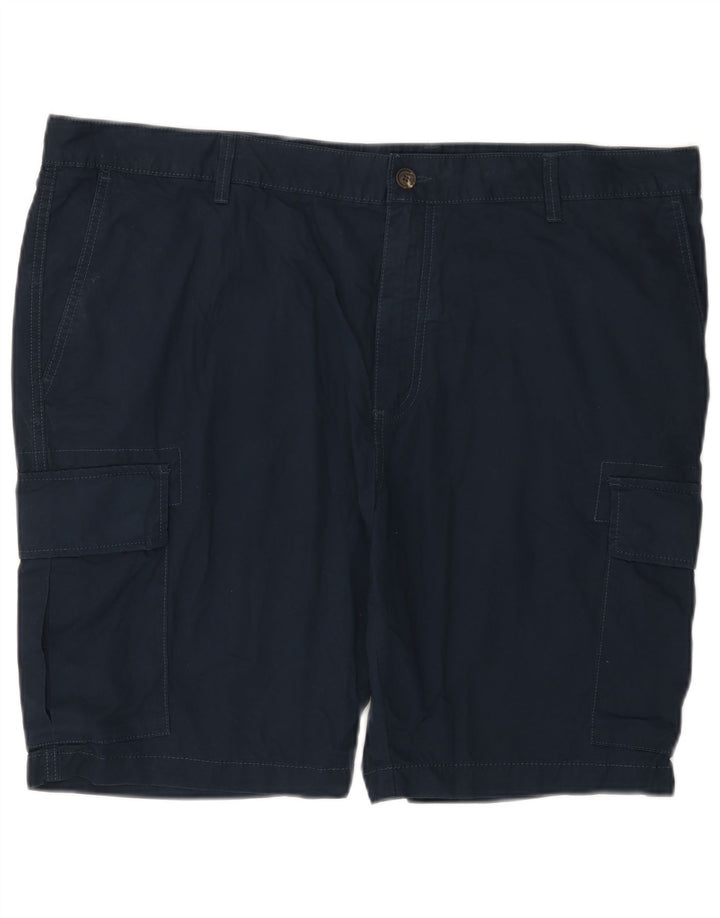 Marks & Spencer Herre Cargo Shorts W42 2XL Marineblå Bomuld