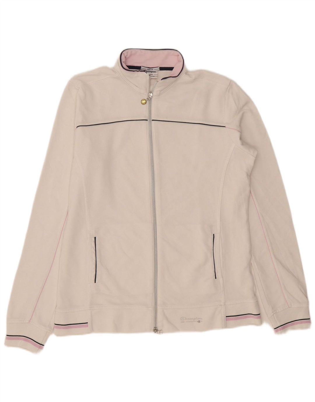 Champion Womens træningsdragt Topjakke UK 18 XL Hvid Bomuld