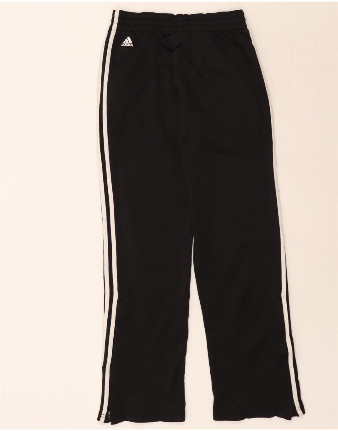 ADIDAS Girls Climalite Tracksuit Trousers 15-16 Years  Black Polyester Vintage Adidas and Second-Hand Adidas from Messina Hembry 