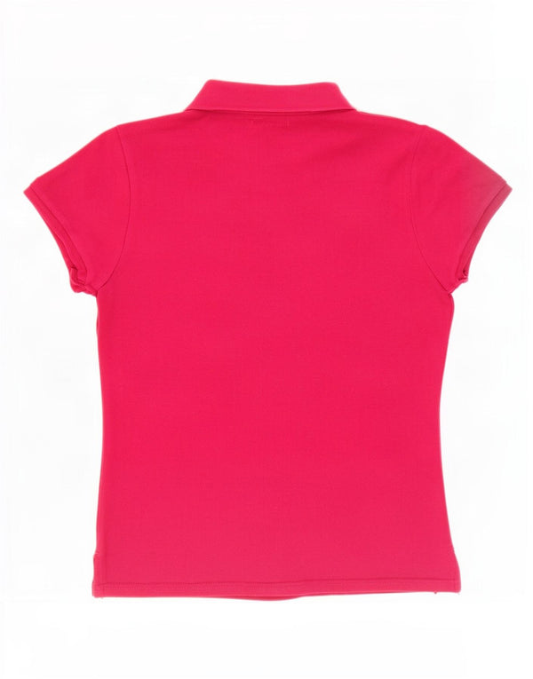 U.S. Polo Assn. Dame polo shirt UK 14 Large Pink Bomuld
