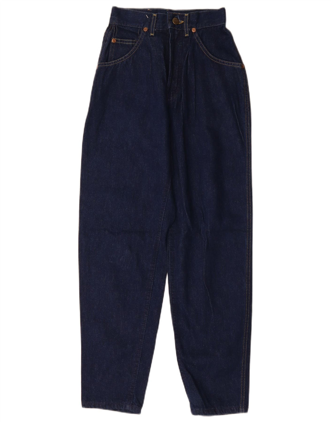 LEE Kvinder Højtaljede tilspidsede Jeans W22 L27 Marineblå