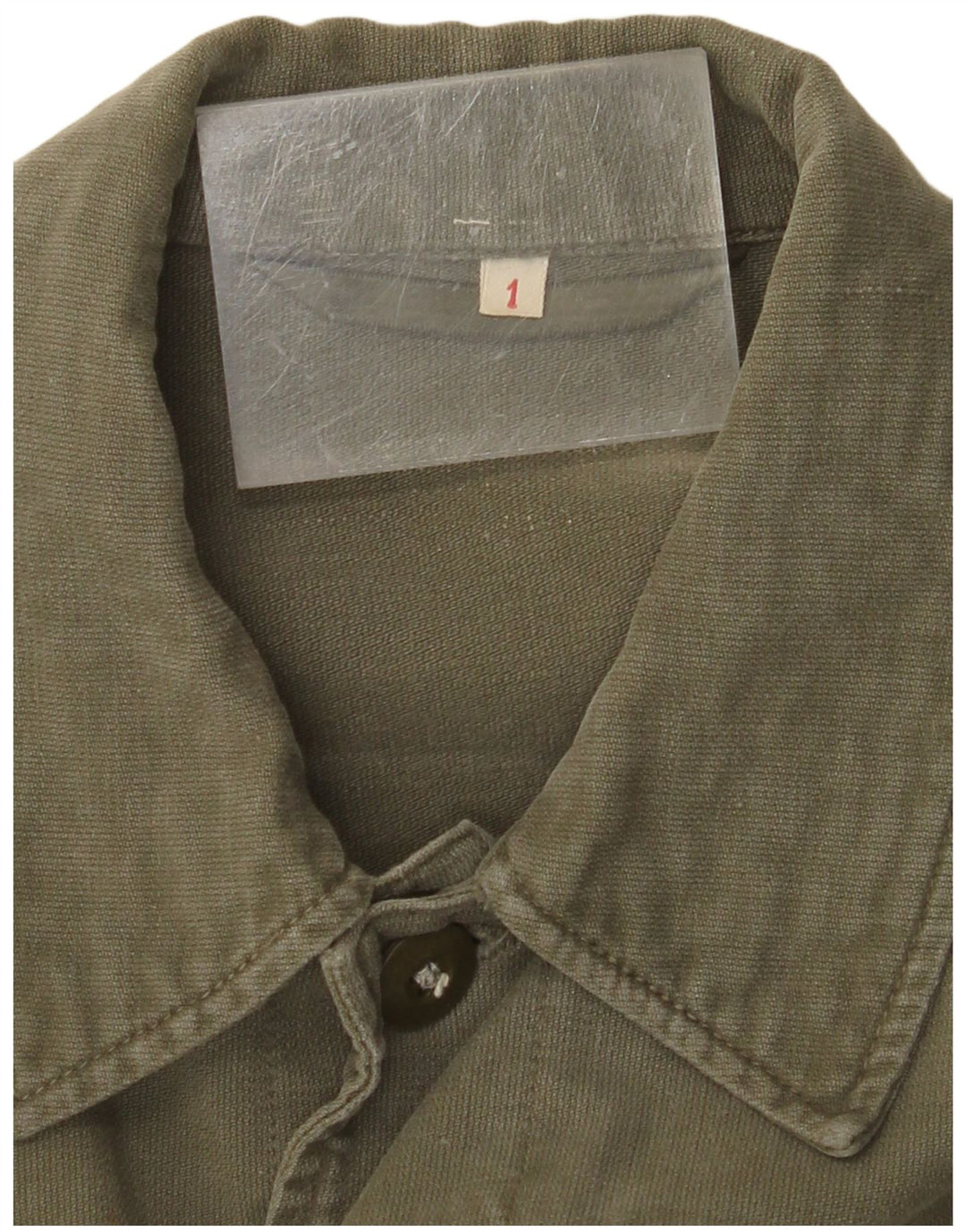 Vintage Herre Military Jacket UK 36 Small Khaki