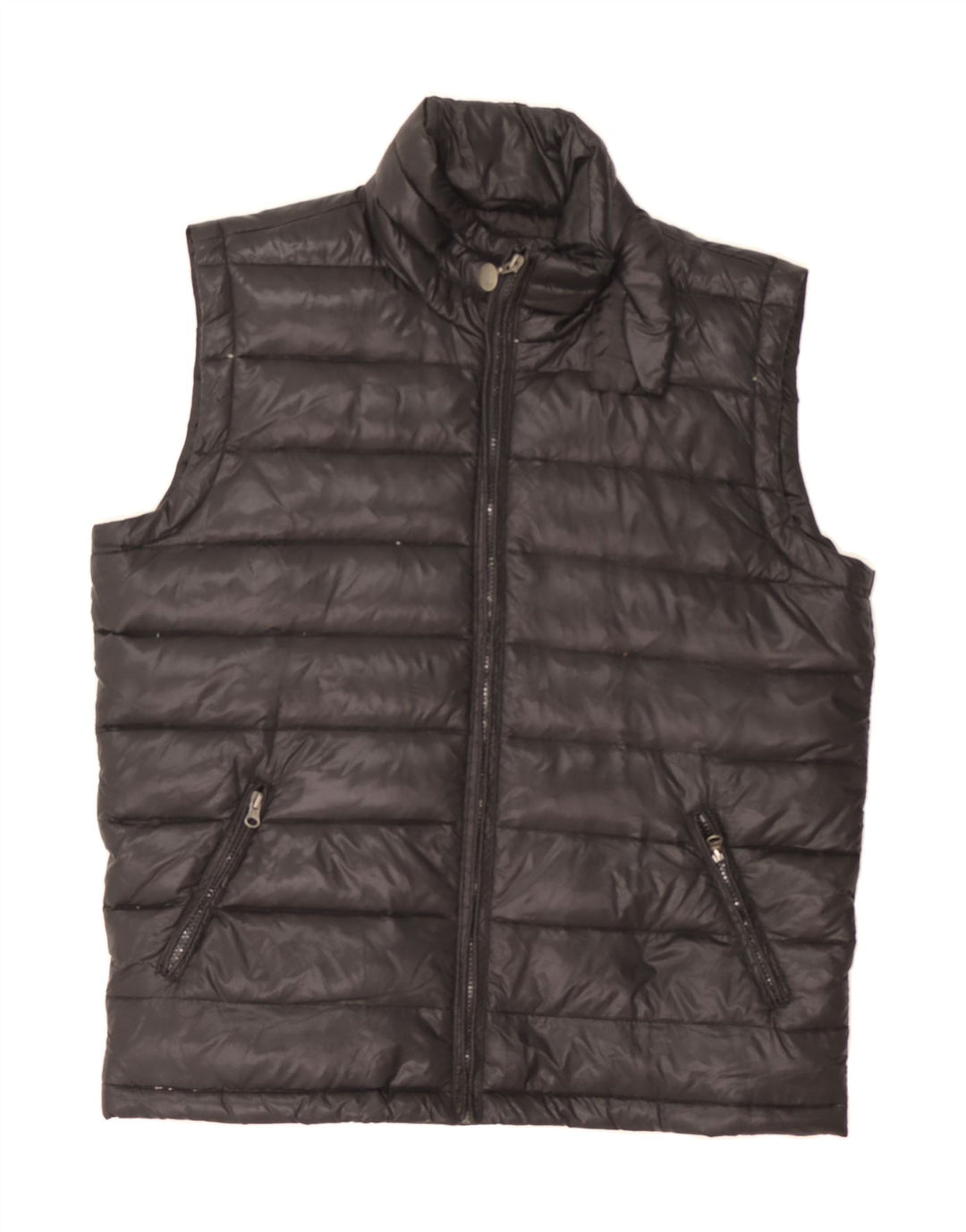 BEST COMPANY Mens Padded Gilet UK 40 Large Black Vintage Best Company and Second-Hand Best Company from Messina Hembry 