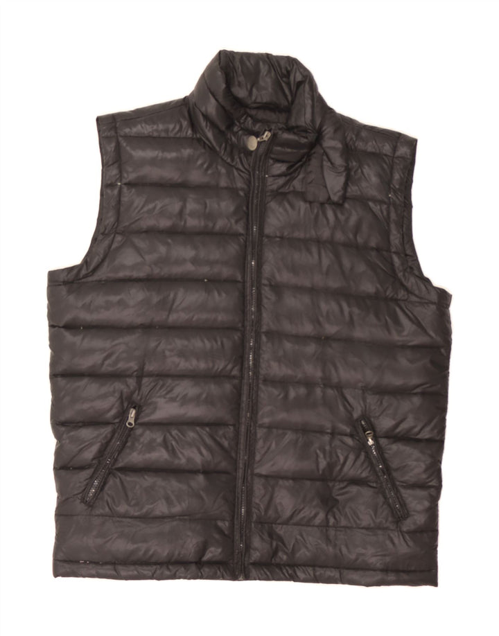 BEST COMPANY Mens Padded Gilet UK 40 Large Black Vintage Best Company and Second-Hand Best Company from Messina Hembry 