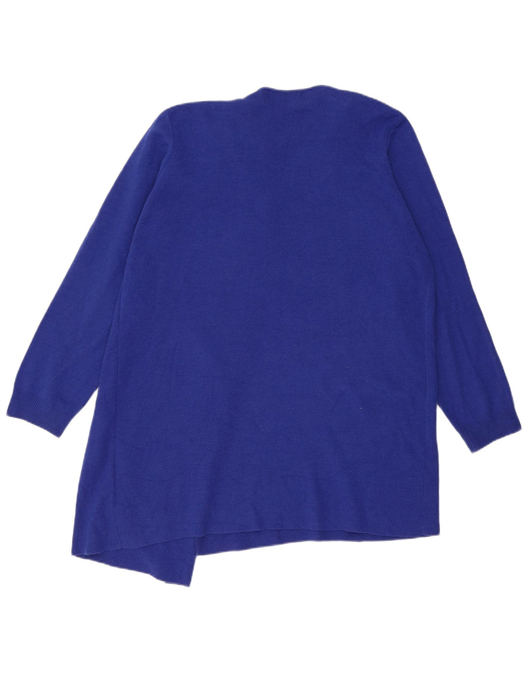 MARKS & SPENCER Dame Oversized Longline cardigan sweater UK 18 XL Blå