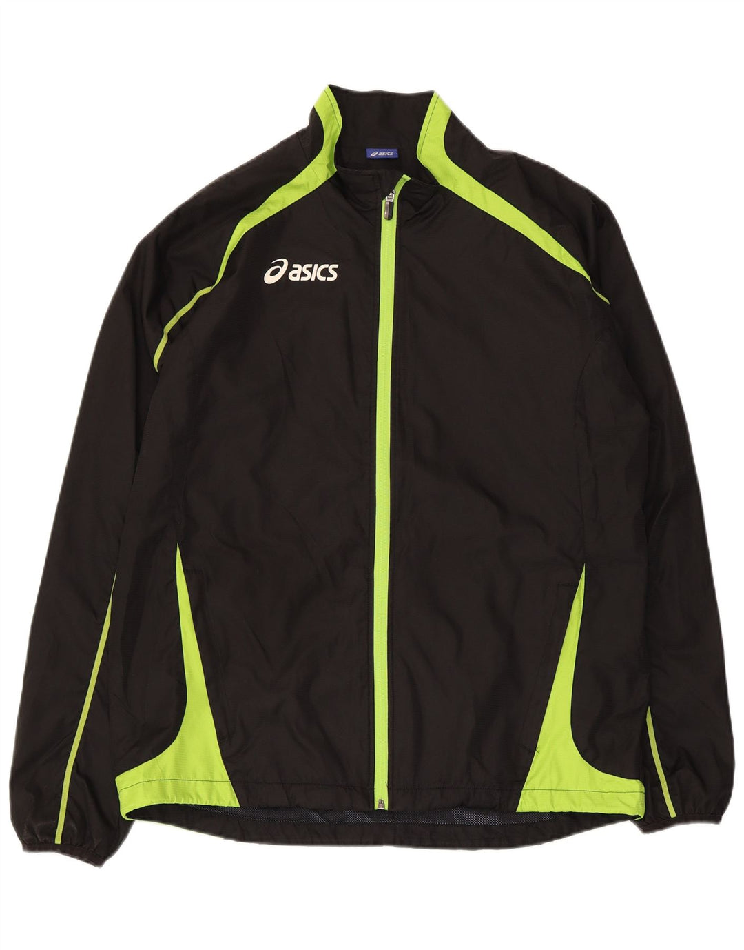 Asics Træningsdragt til mænd Top jakke Stor Sort Colourblock Polyester