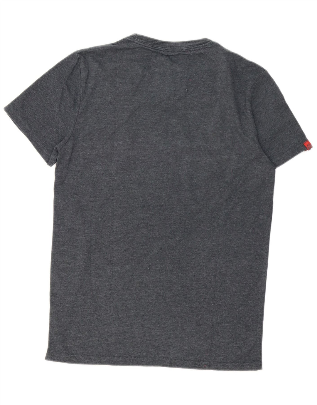 Superdry Herre grafisk T-shirt Top mellemgrå bomuld
