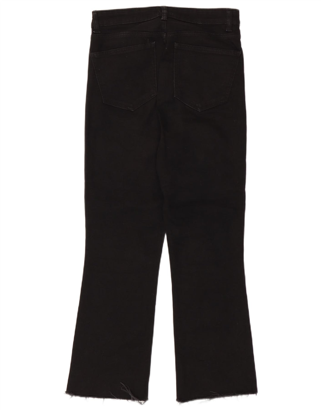 Zara Dame Bootcut Jeans EU 40 Medium W30 L27 Sort