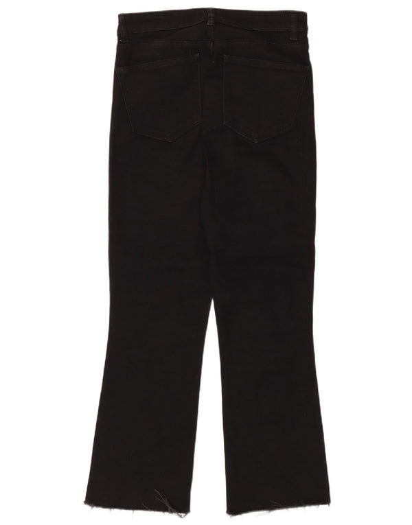 Zara Dame Bootcut Jeans EU 40 Medium W30 L27 Sort