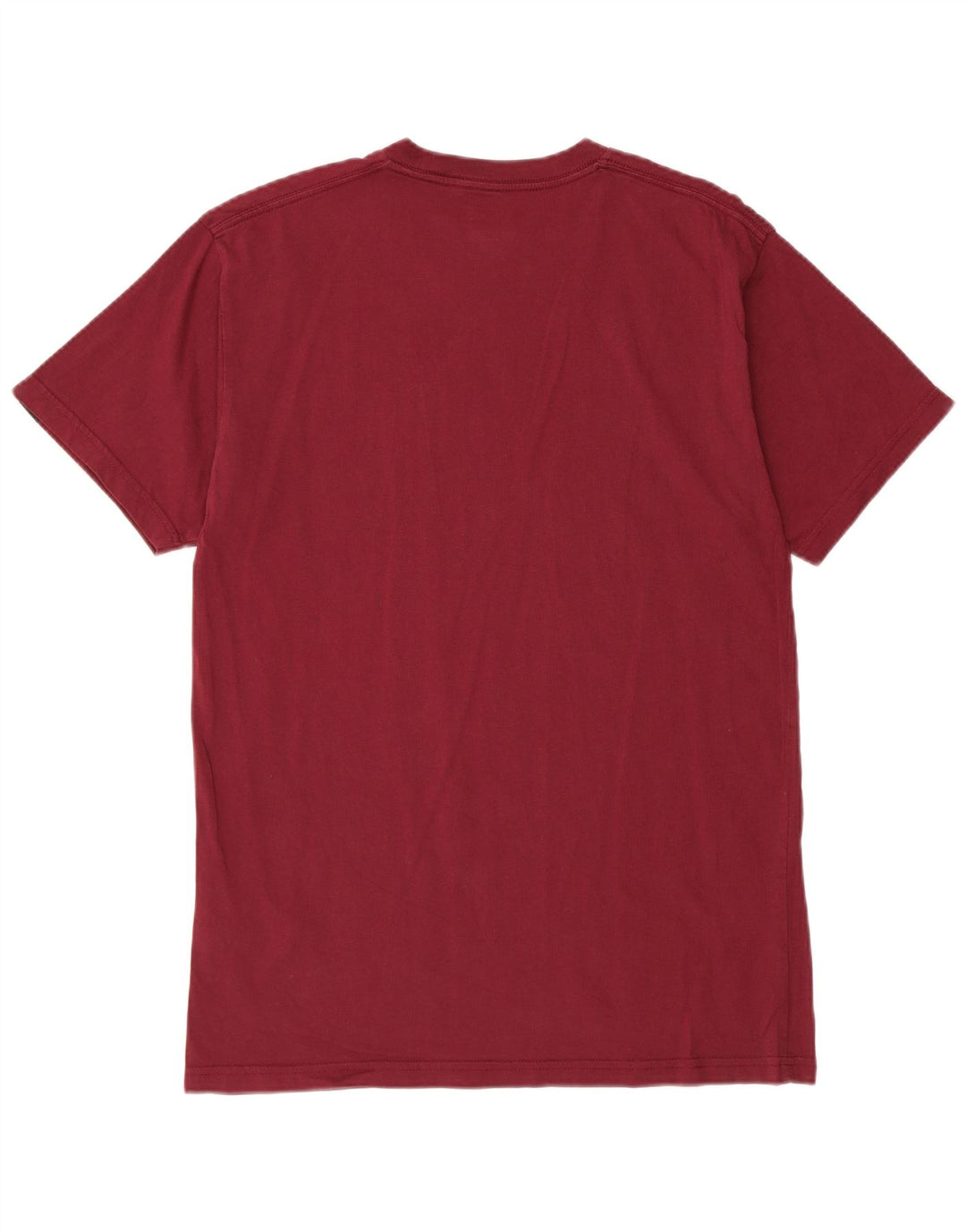 VANS Herre Classic Fit Grafisk T-Shirt Top Medium Burgundy Bomuld