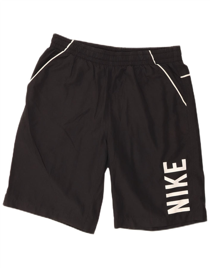 Nike grafiske sportsshorts til mænd mellem sort polyester
