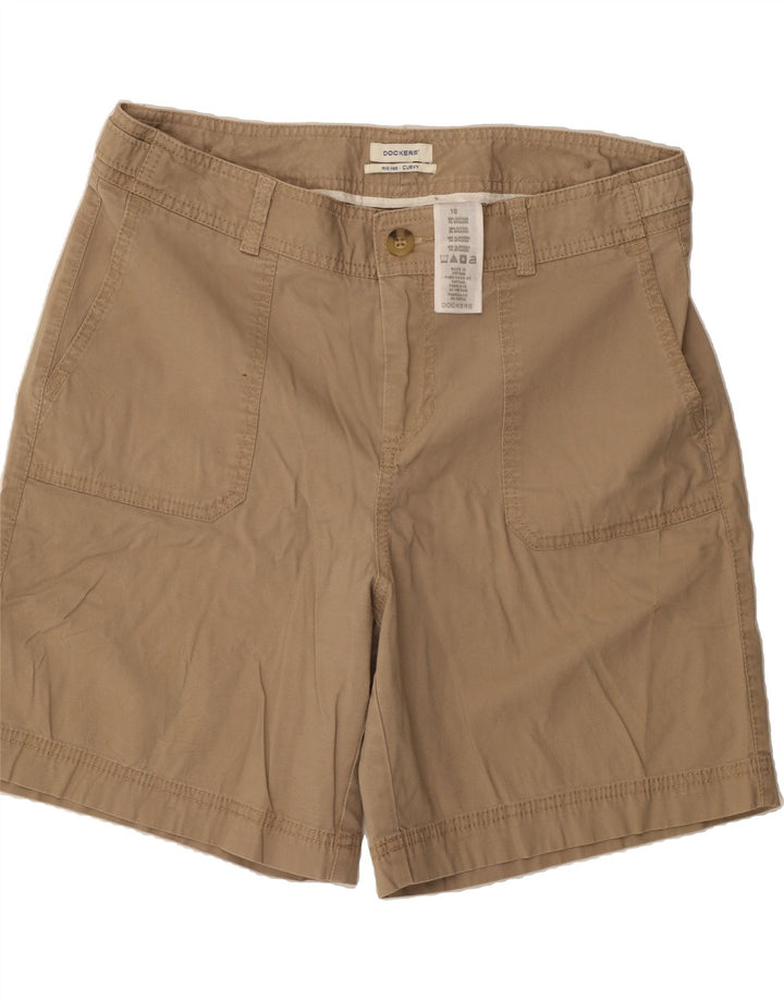 DOCKERS Womens Chino Shorts US 10 Large W32 Beige Cotton Vintage Dockers and Second-Hand Dockers from Messina Hembry 